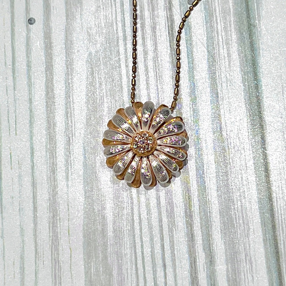 Brighton sunflower necklace